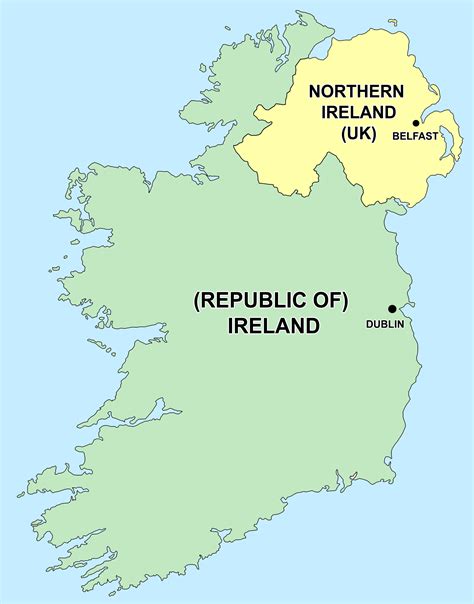 Pourquoi L irlande Du Nord Est Séparé De L irlande Du Sud